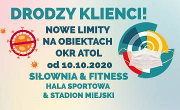 Nowe limity na obiektach OKR Atol