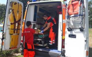 Pokaz ratownictwa na basenie letnim (10)